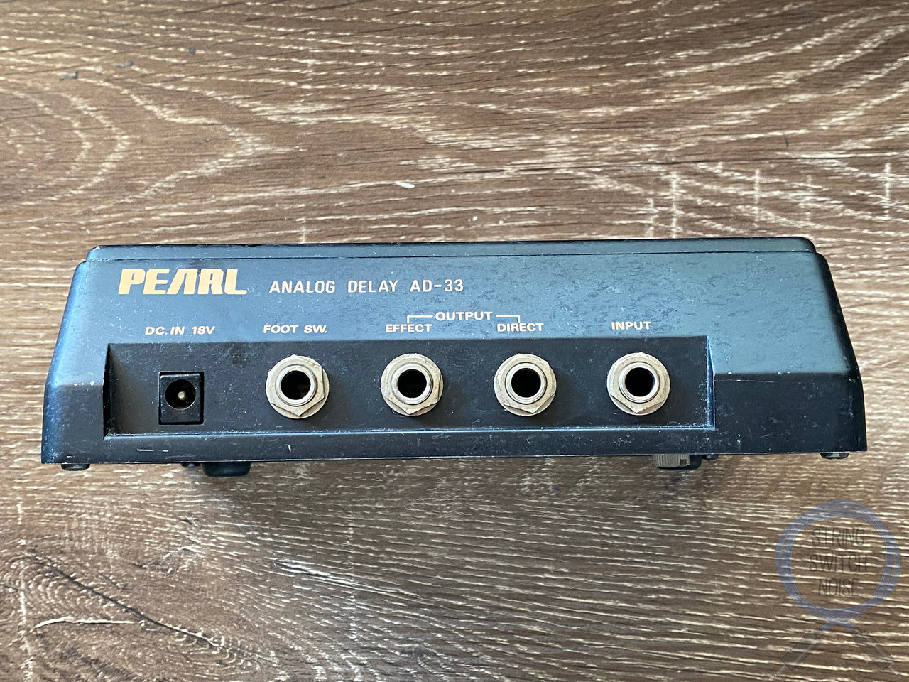 Pearl AD-33, Analog Delay, 2 CH, Made In Japan, 1980s, Vintage Guitar Effect