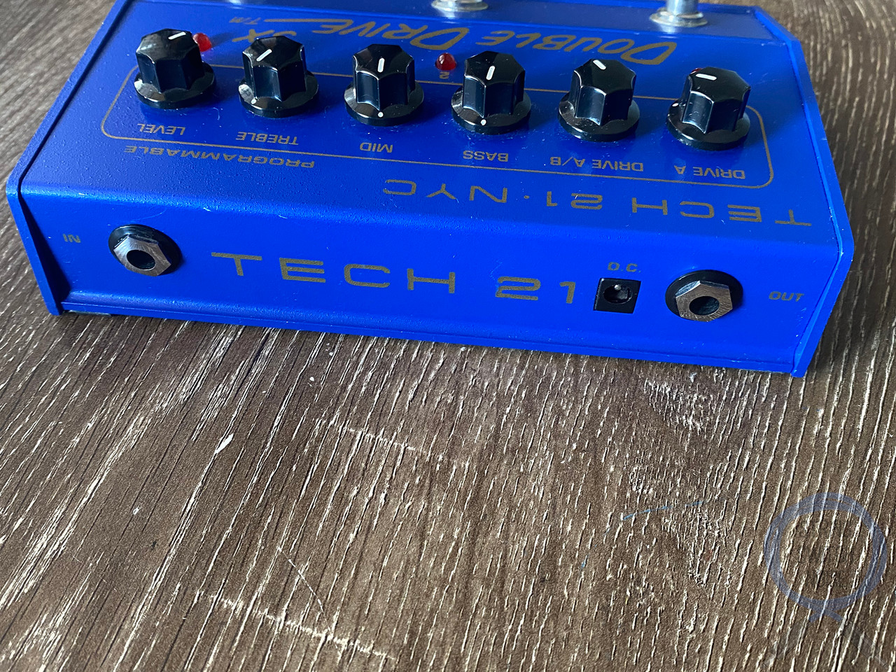 TECH 21 Double Drive 3X, Overdrive, Distortion, Pre Amp, Original Boxing, Guitar Effect Pedal