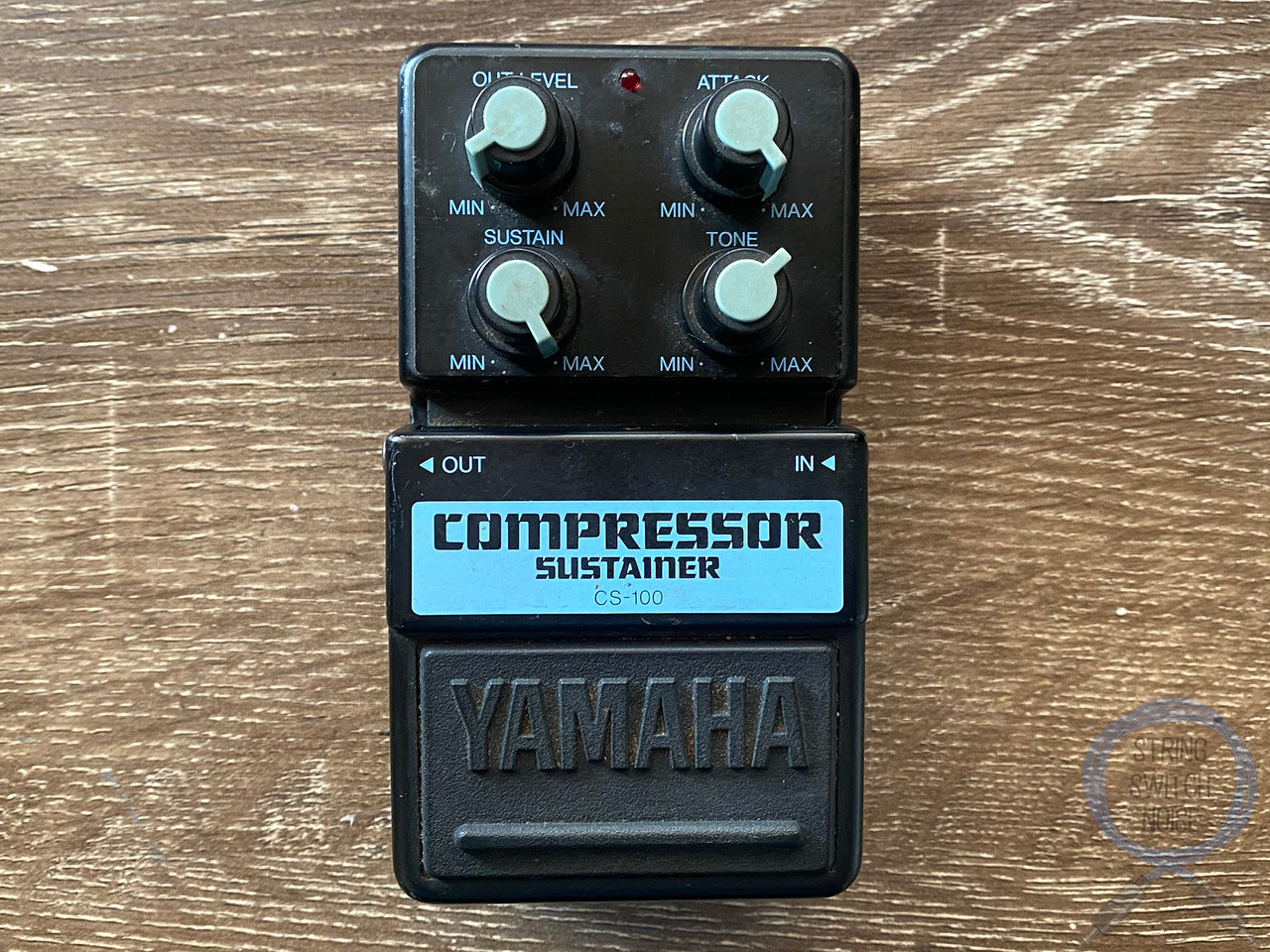 Yamaha CS-100, Compressor Sustainer, MIJ, Early 90's, Guitar Effect Pedal 