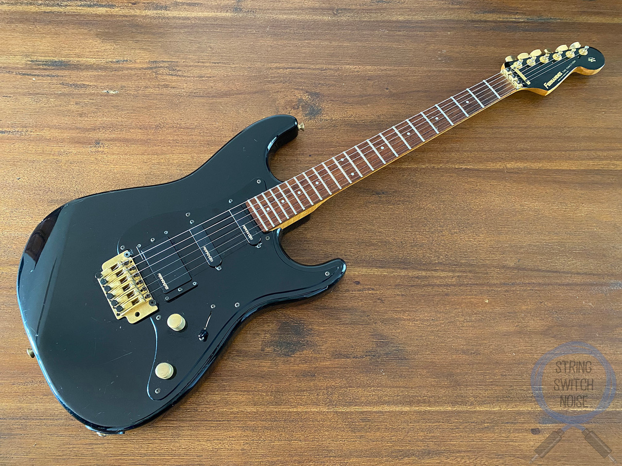 日本入荷★FERNANDES★SSH-40 THE FUNCTION BLACK ストラトキャスター 80年代★ フェルナンデス