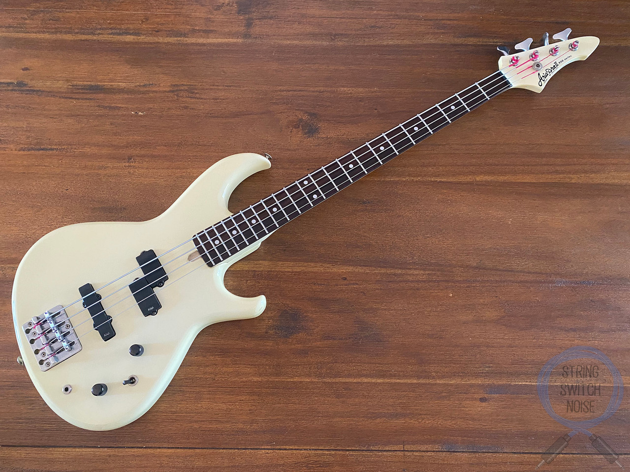 Aria Pro II Bass, RSB Series, P/J, White, 1986, Made In Japan