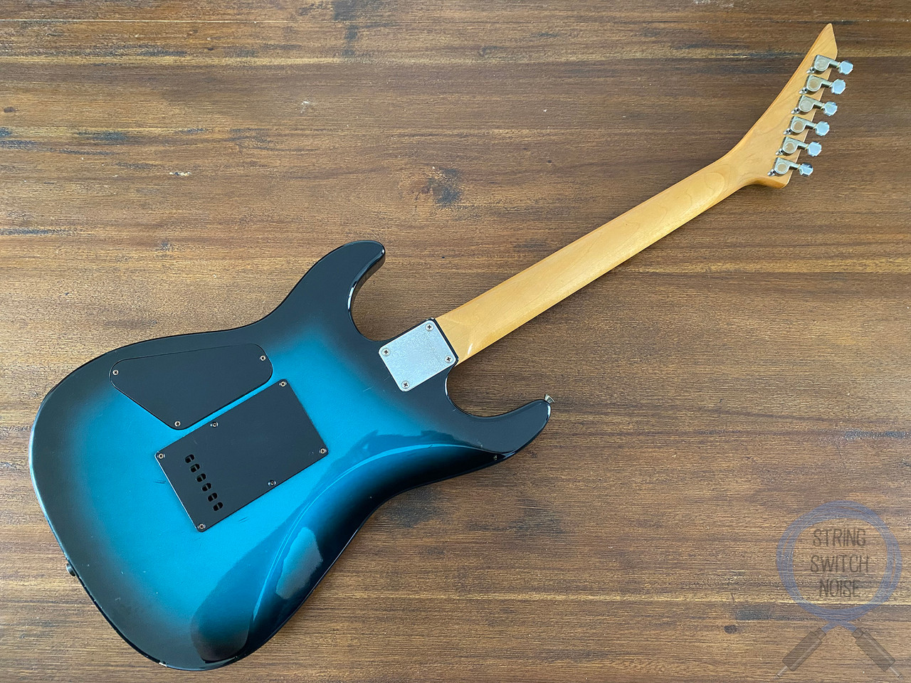 Fernandes Stratocaster, Limited Edition, 1980s MIJ, Blue Black Burst 