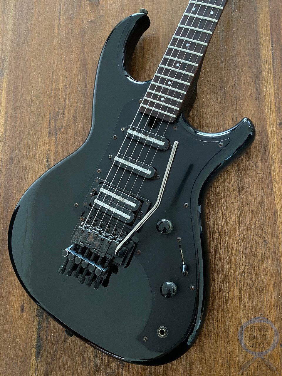 Aria Pro II Guitar, RS Hellcat, SUPER STRAT, MIJ, 1986, Black 