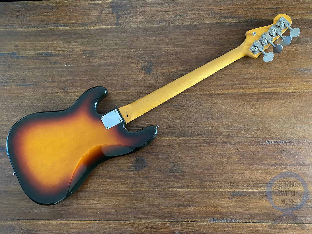 Fender Precision Bass, ’62, Sunburst, White Guard, 1991