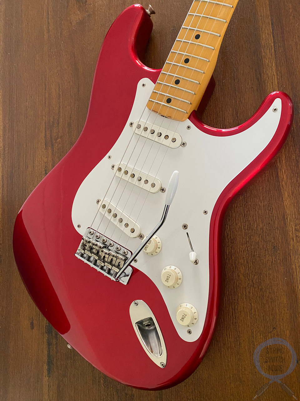 Fender Stratocaster, ’57, Candy Apple Red, 1999, USA Vintage Pickups