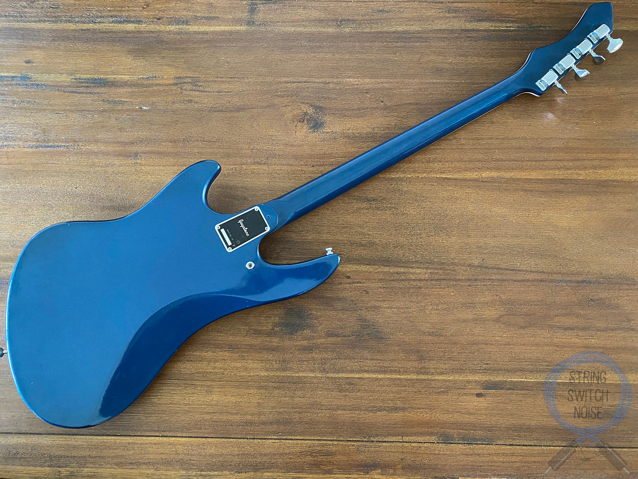 Guyatone, EB-9 Bass, Sharp 5, Blue Sparkle, MIJ, 1968 - early 70s