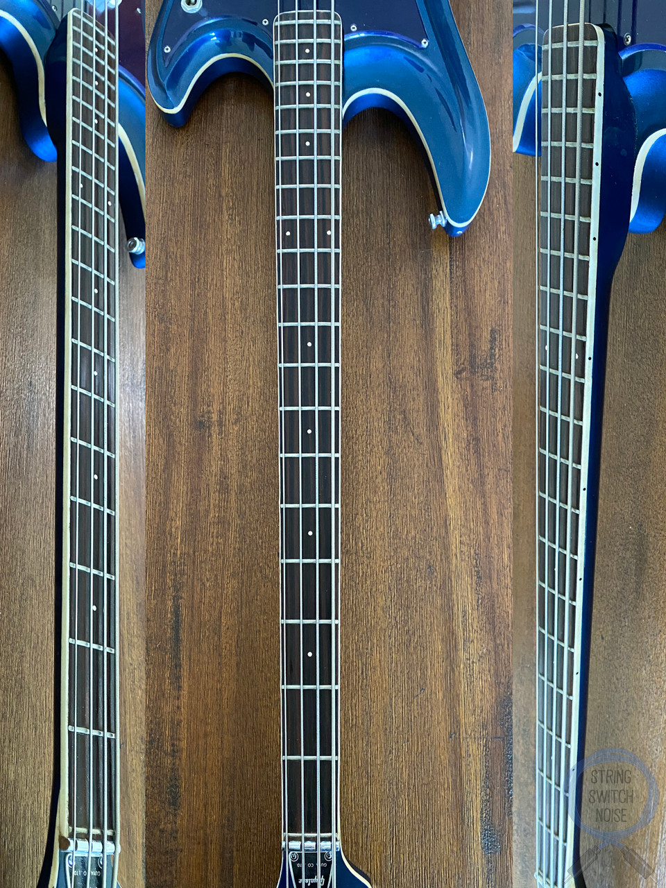 Guyatone, EB-9 Bass, Sharp 5, Blue Sparkle, MIJ, 1968 - early 70s