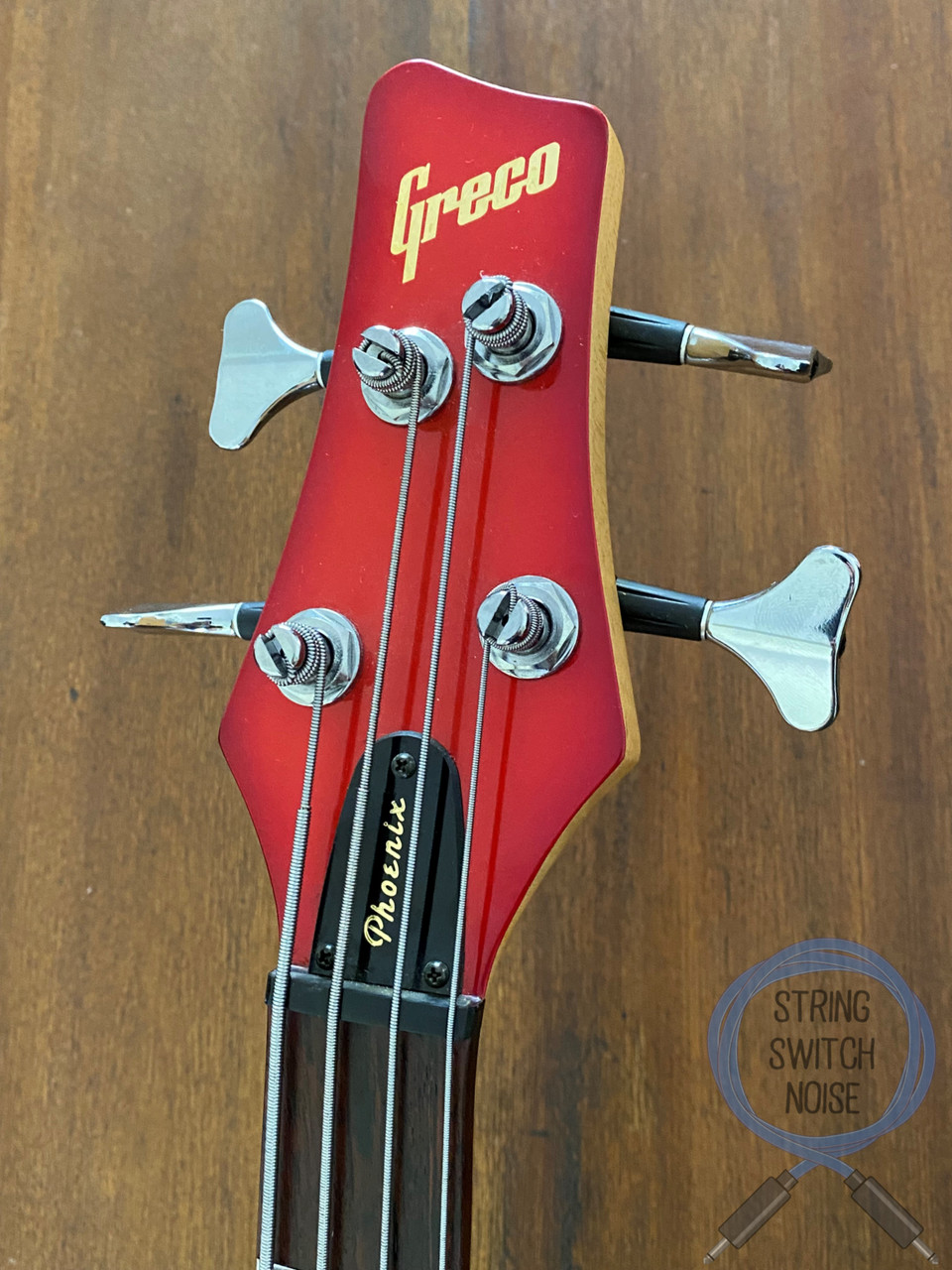 Greco Phoenix Bass, PXB-400, Red Burst, Made In Japan, 2003