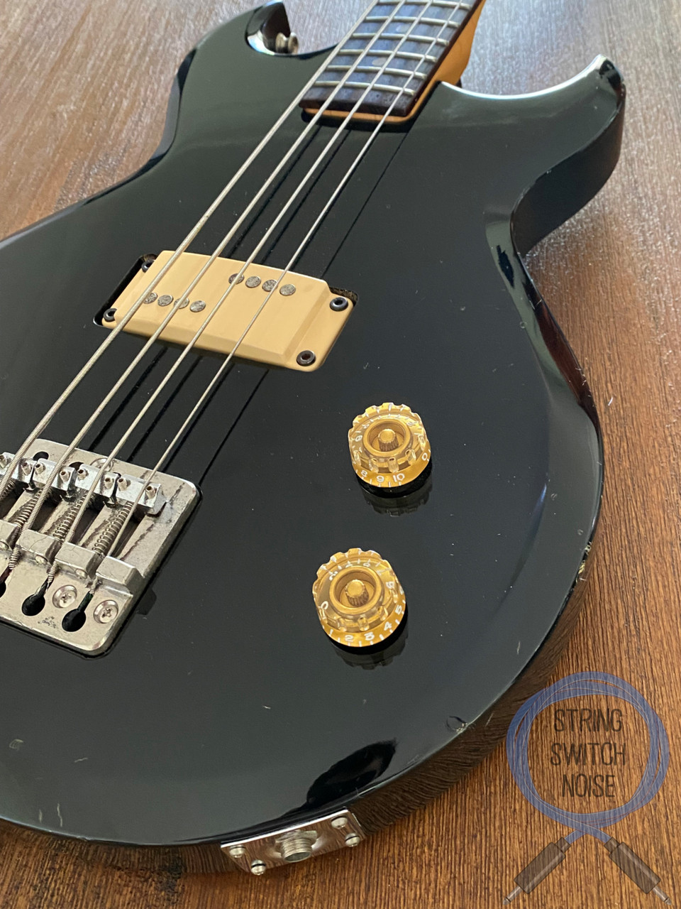 Aria Pro II Bass, Cardinal Series, CSB380, MIJ 1984, Black
