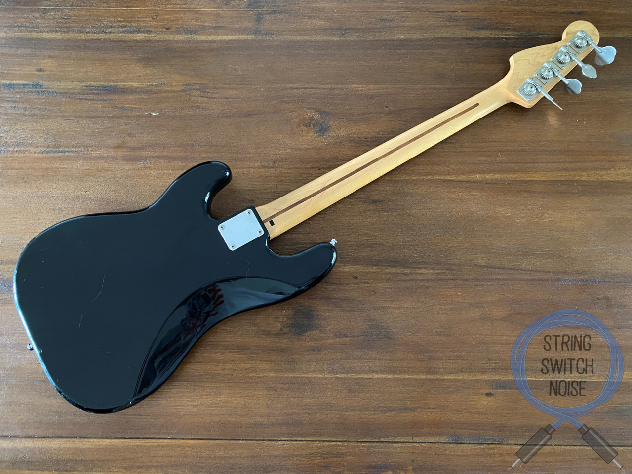 Fender Precision Bass, Black (Tuxedo), 2002, MIJ 