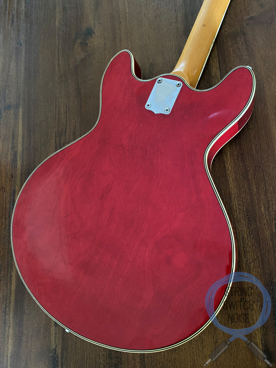 Mosrite Avenger, Hollowbody, Vintage 1970s, Cherry, RARE