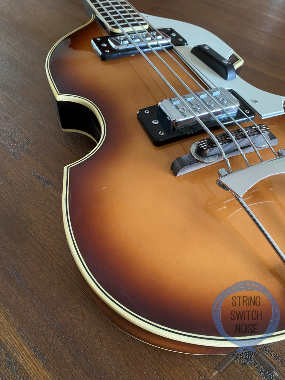 Greco Violin Bass, Sunburst, 1975 Vintage, Made in Japan