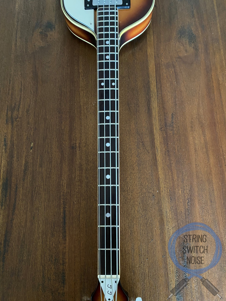 Greco Violin Bass, Sunburst, 1975 Vintage, Made in Japan