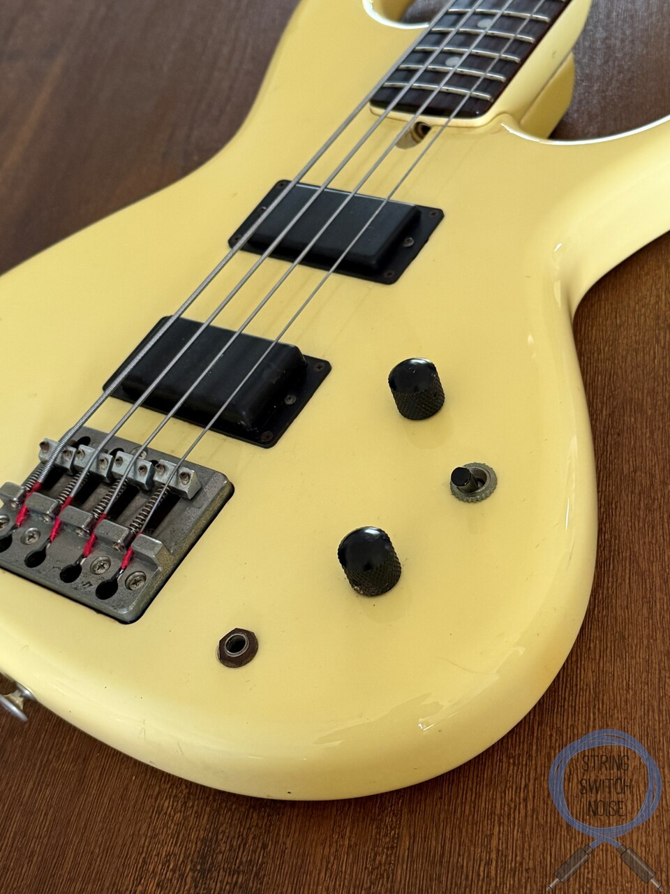Aria Pro II Bass, RSB Series, White, Made In Japan, 1985
