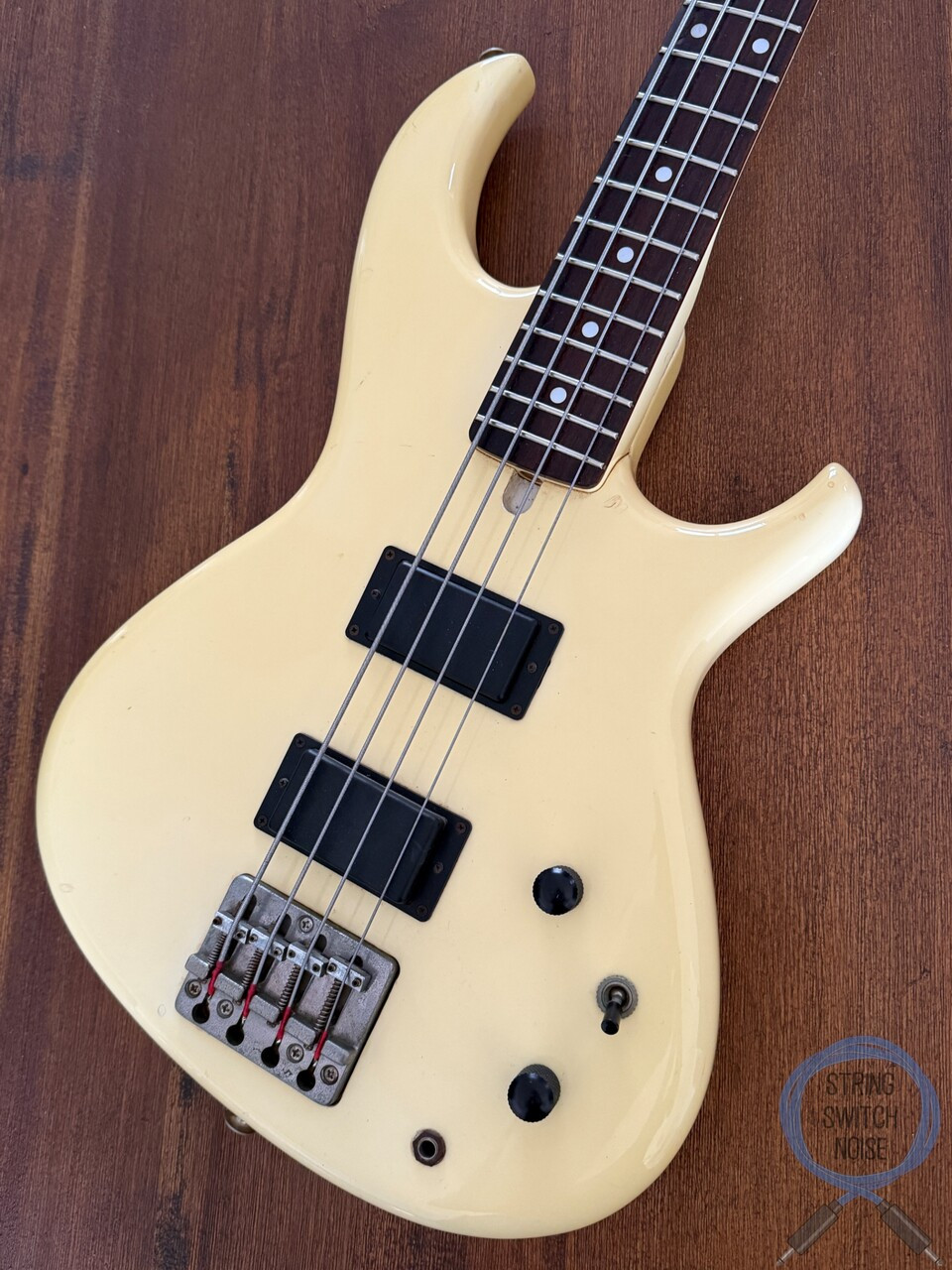Aria Pro II Bass, RSB Series, White, Made In Japan, 1985