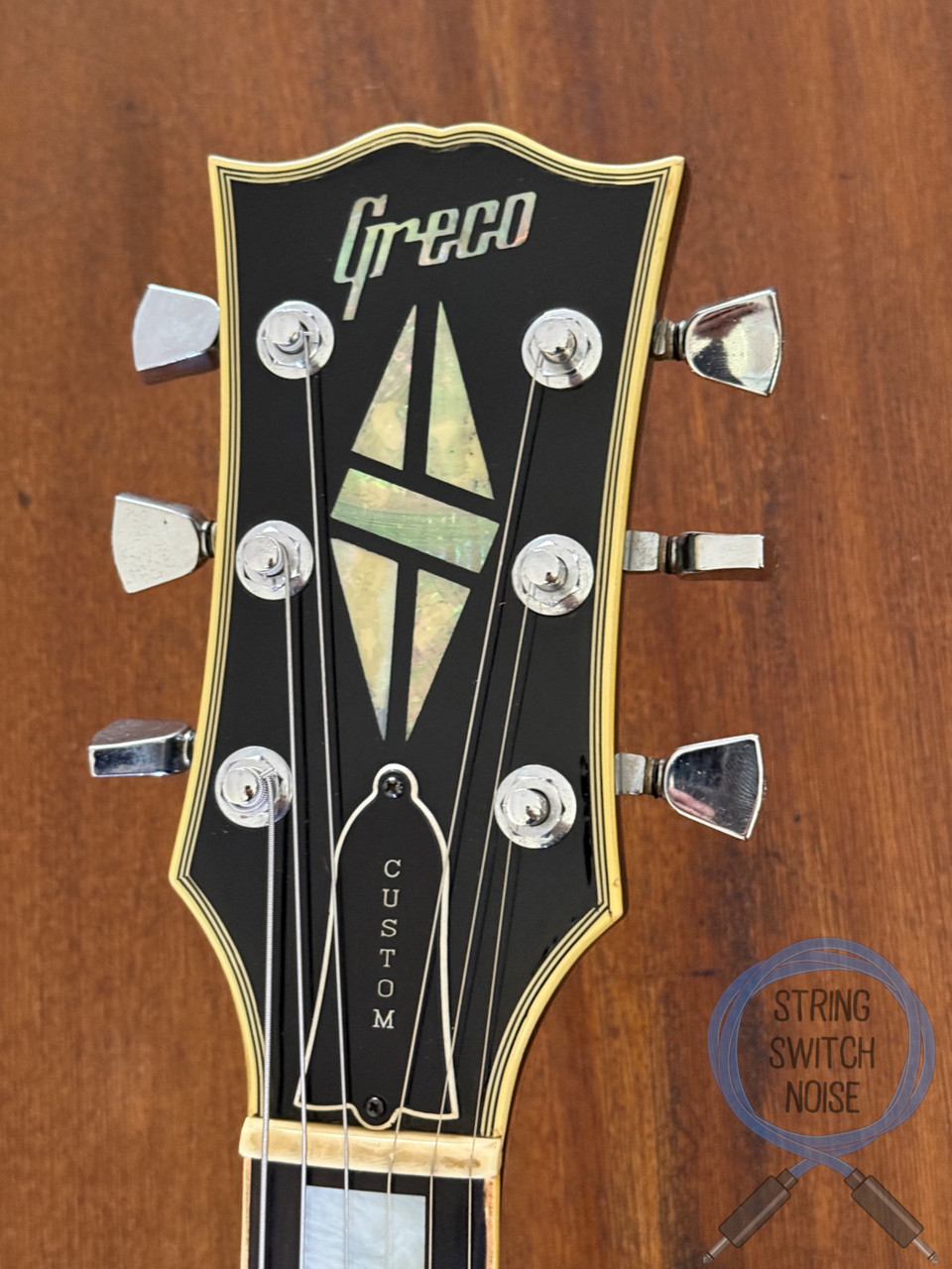 Greco, Les Paul Custom, EG600P, Black,1977 vintage, “Frampton”