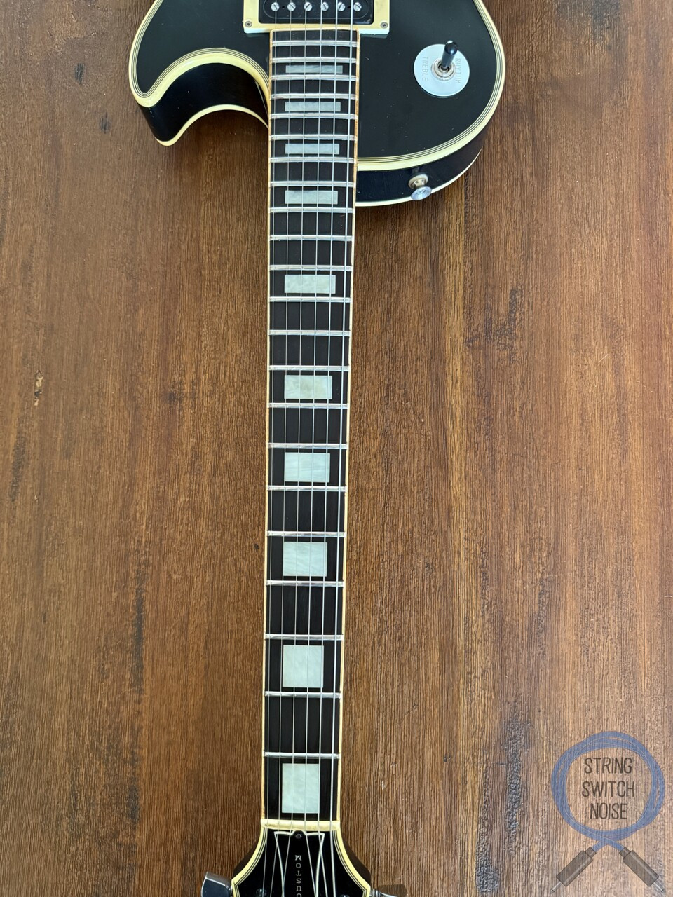 Greco, Les Paul Custom, EG600P, Black,1977 vintage, “Frampton”