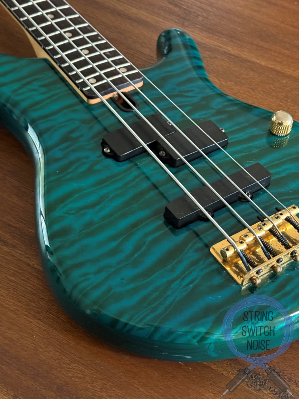 Yamaha Motion B Bass, MB 40, 1996, Flamed Green (mz03xxx)