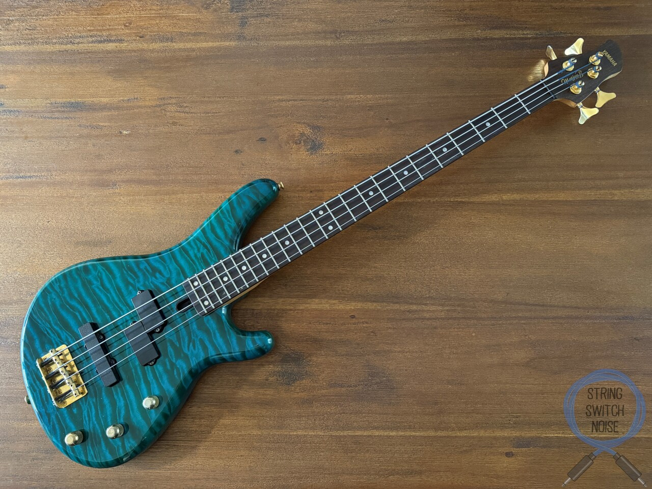 YAMAHA Motion Bass MB-40H グリーン キルトメイプル YAMAHA Motion Bass MB-40H グリーン キルトメイプル YAMAHA