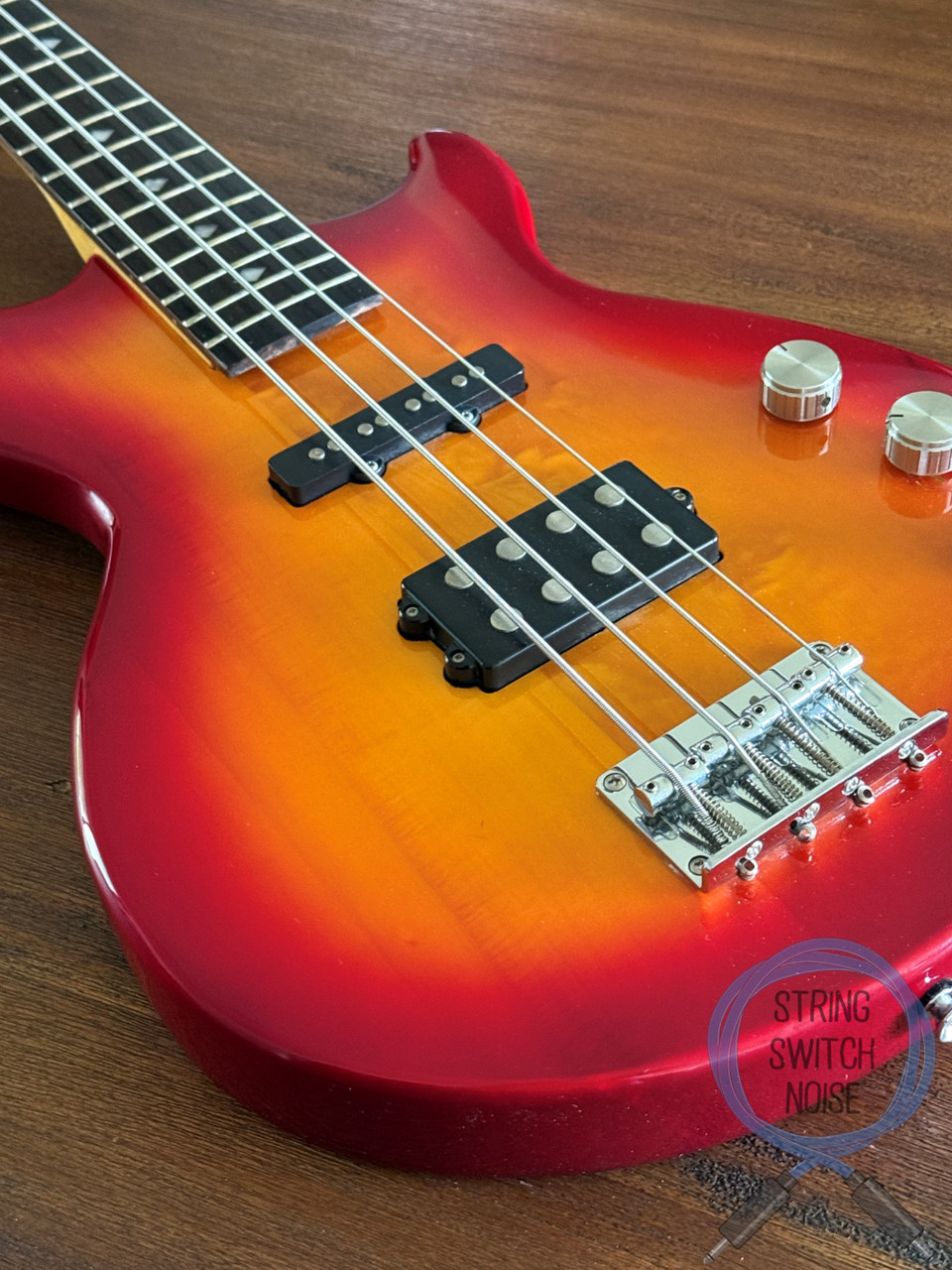 BC Rich Marion Bass, Cherry Burst, 2000s, Excellent Condition