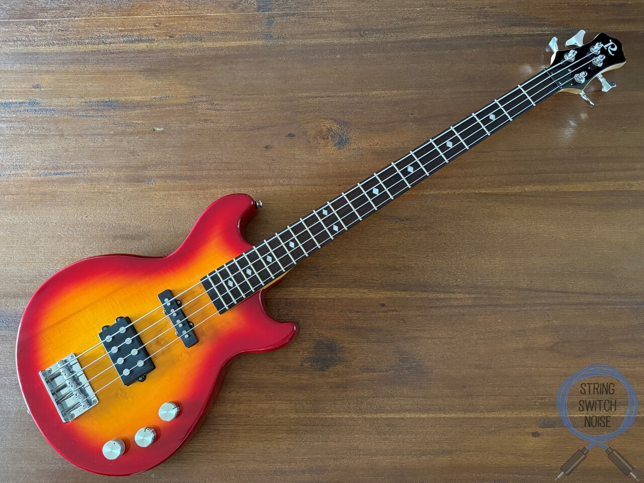 BC Rich Marion Bass, Cherry Burst, 2000s, Excellent Condition