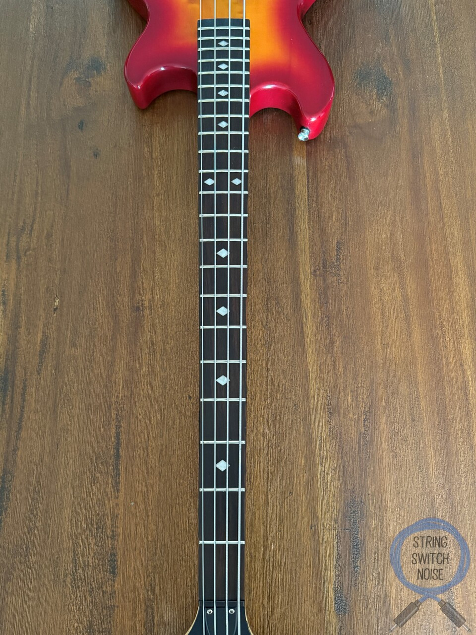 BC Rich Marion Bass, Cherry Burst, 2000s, Excellent Condition