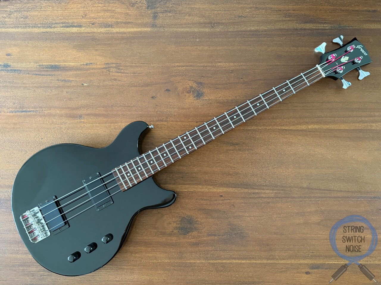 Greco Bass, TVB-45, Black, Made In Japan, 1990
