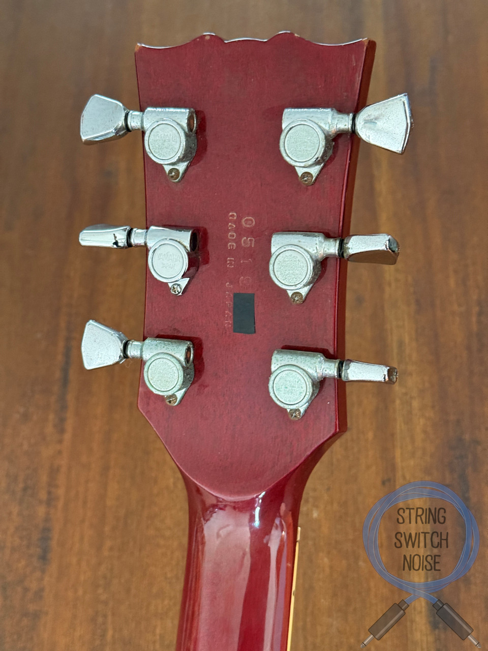 Yamaha SA700, “335” Style, 1981, Semi Hollow, Persimmon Red