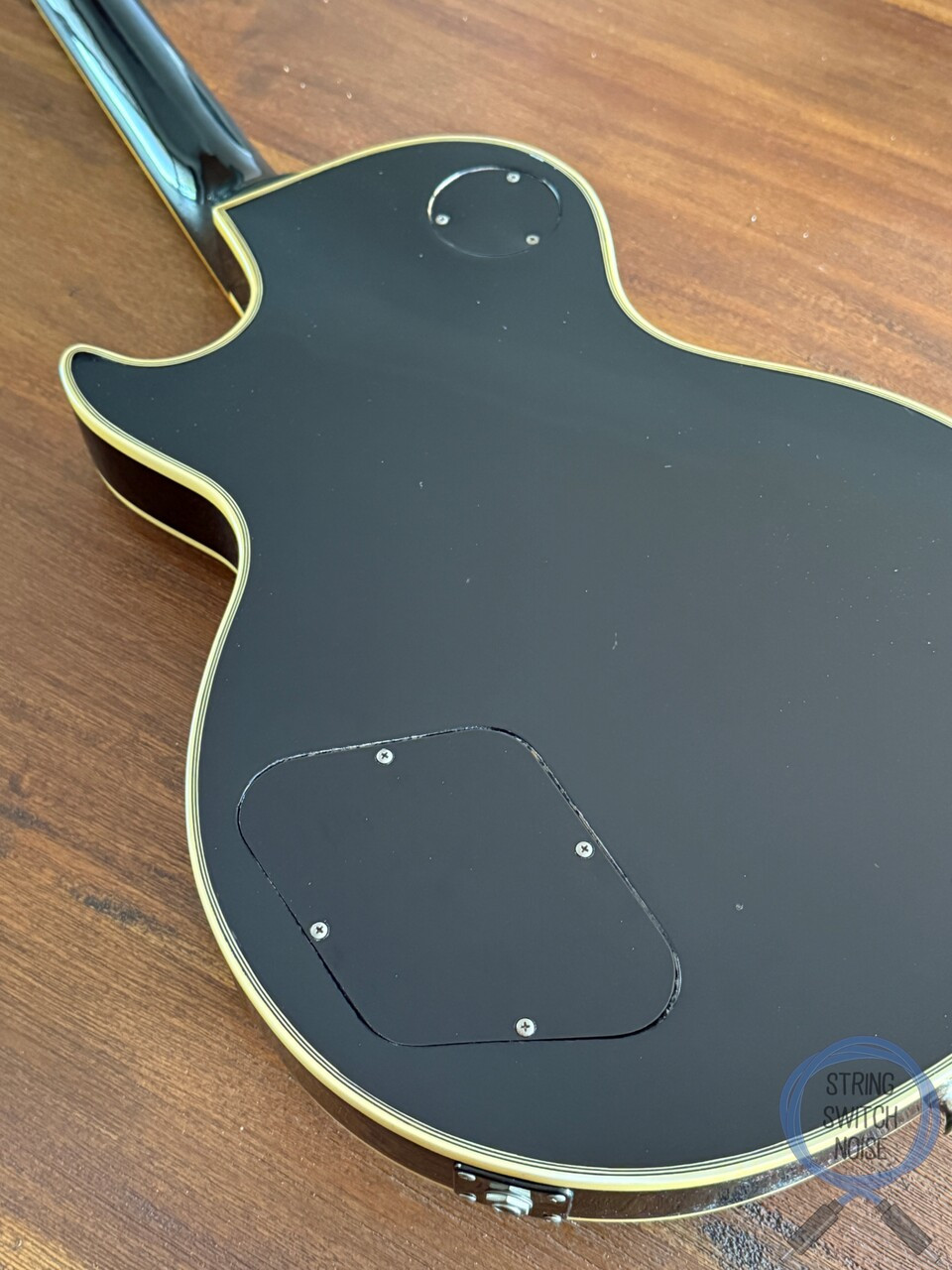 Greco, Les Paul Custom, Black,1978 vintage, OHSC , “Frampton” EG600P