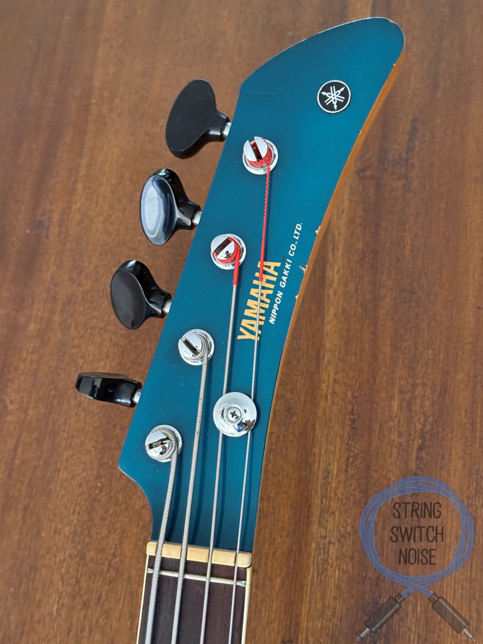 Yamaha SB5A, Flying Samurai Bass, Aged Lake Placid Blue, 1966, OHSC