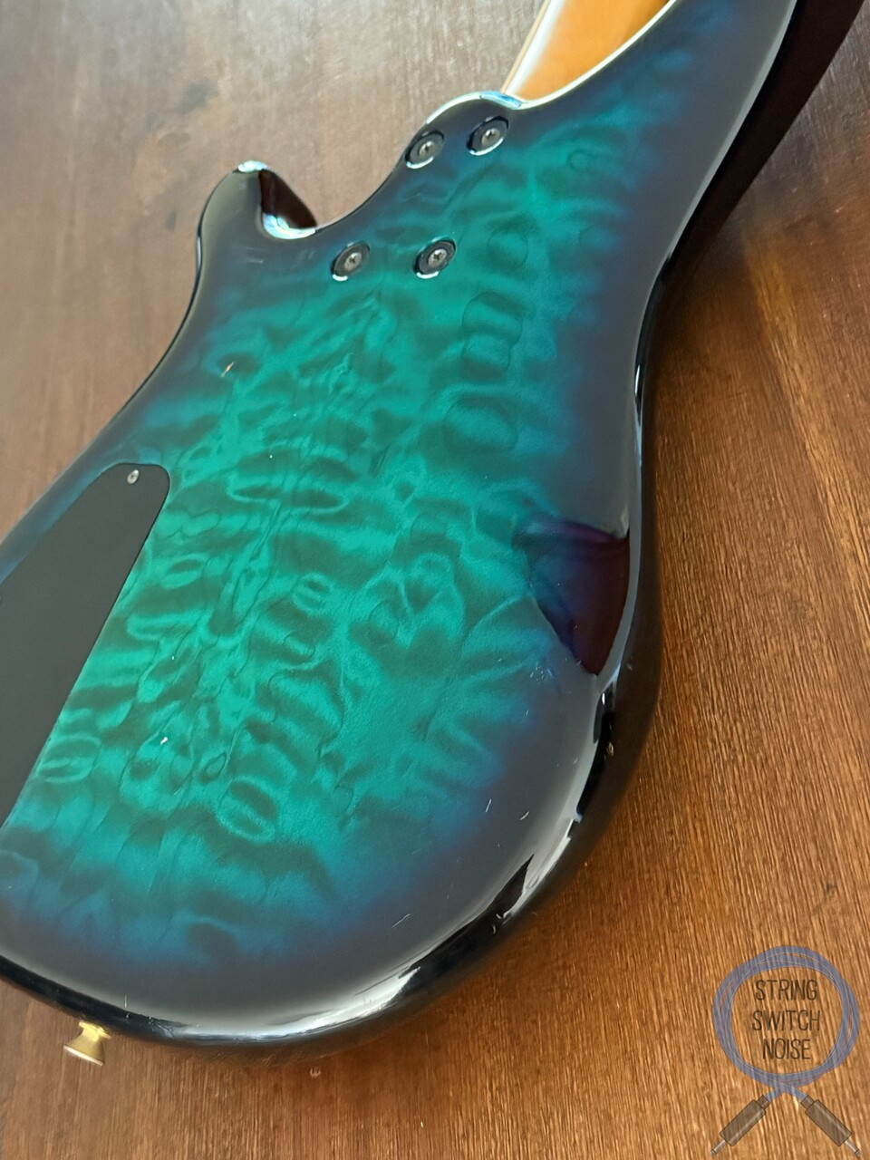 Fernandes Revolver Bass, Sapphire Blue Gradient, FRB-40, 1990's