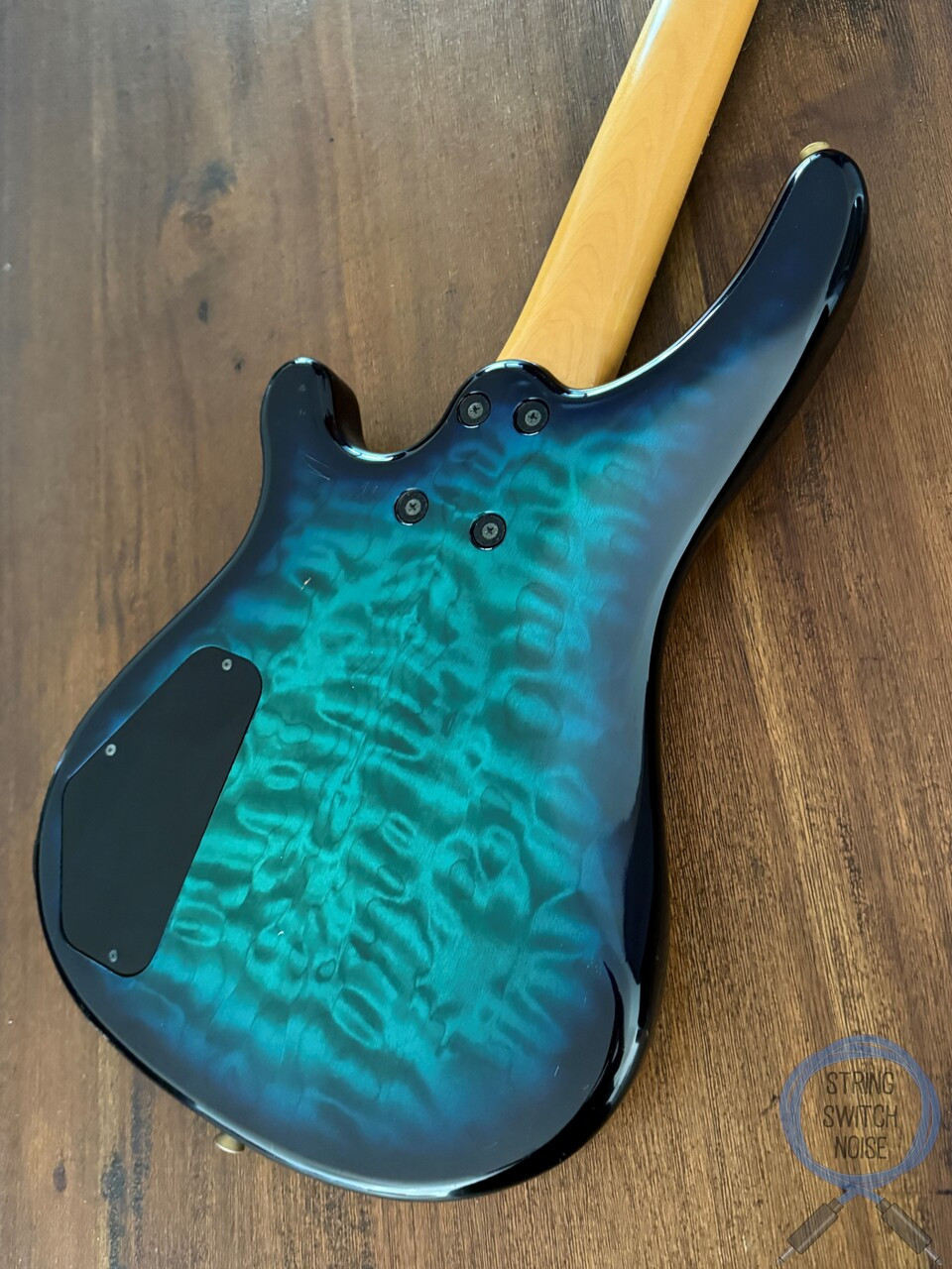 Fernandes Revolver Bass, Sapphire Blue Gradient, FRB-40, 1990's