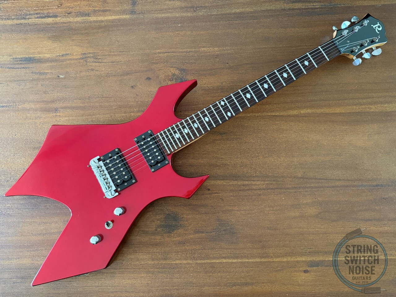BC Rich WARLOCK Guitar, Candy Apple Red, 2000's