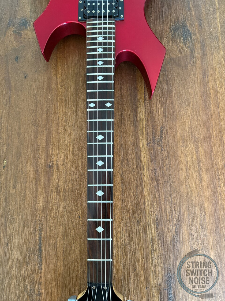 BC Rich WARLOCK Guitar, Candy Apple Red, 2000’s