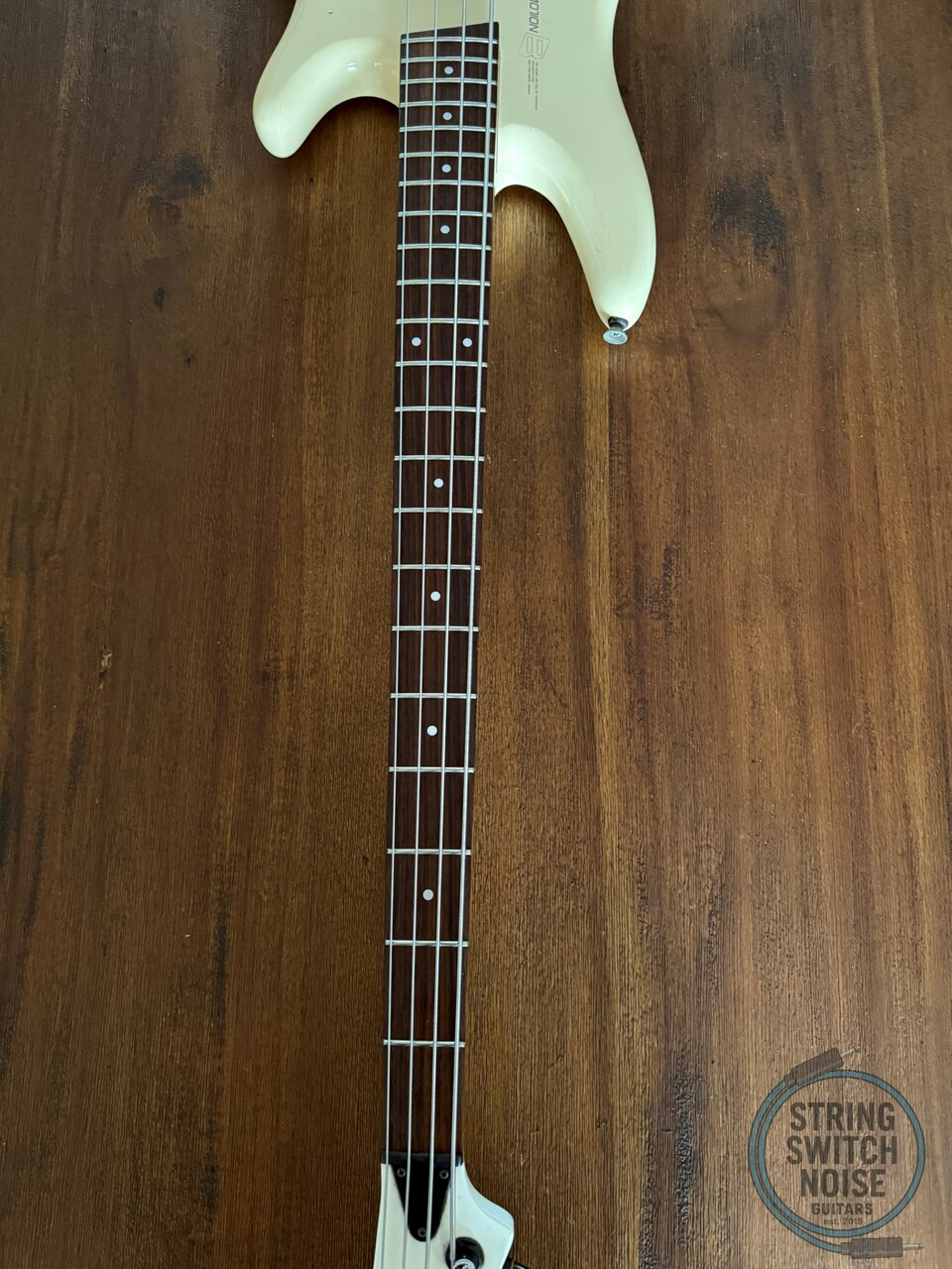 Yamaha MB IIIR, Motion B Bass, 1989, White, Made in Japan