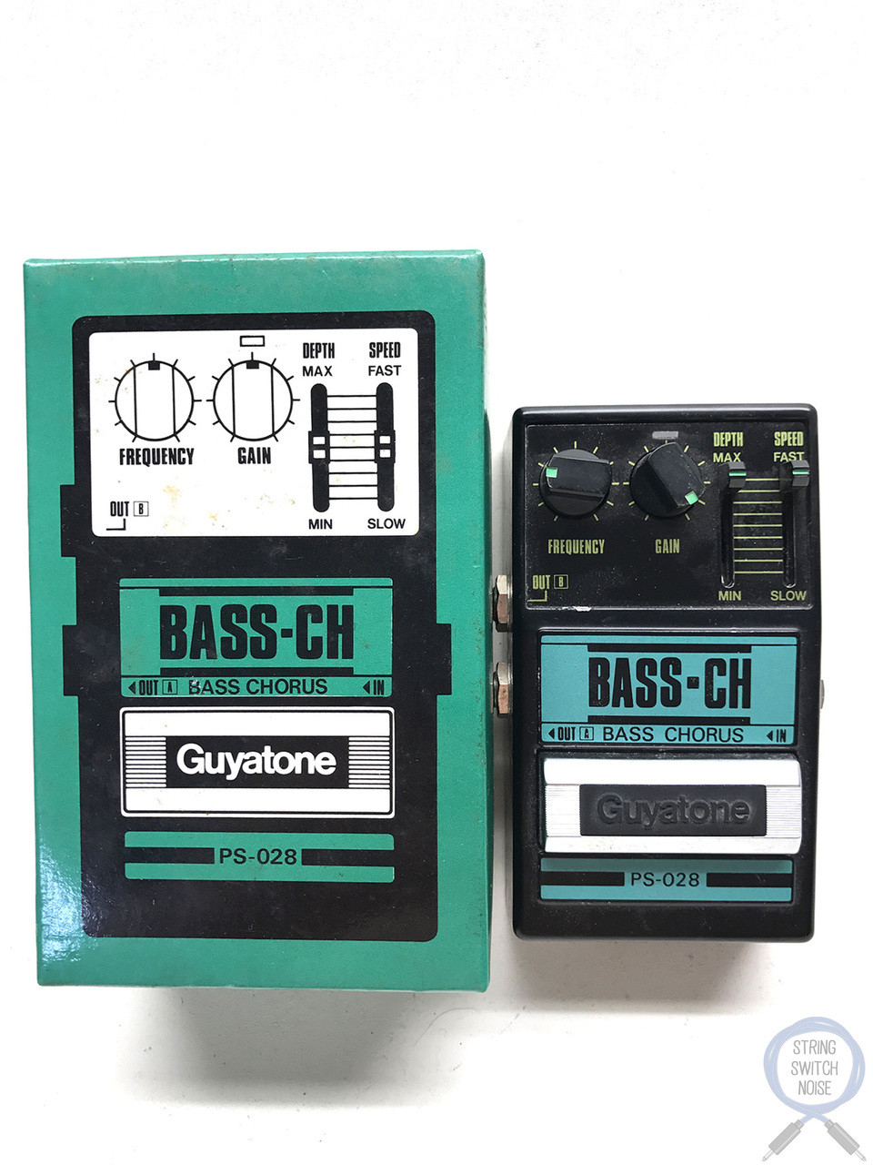 Guyatone PS-028, Bass Chorus, Made In Japan,1980's, Original Boxing,Effect Pedal