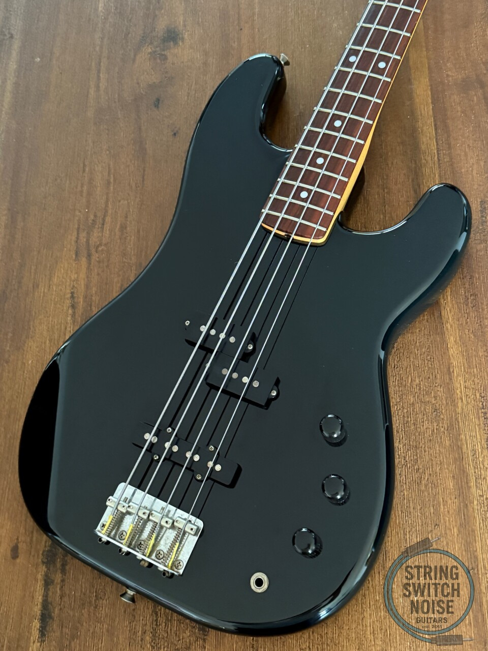 Fender Precision Bass, Special, P/J, Black, 1989 Vintage, PJ455