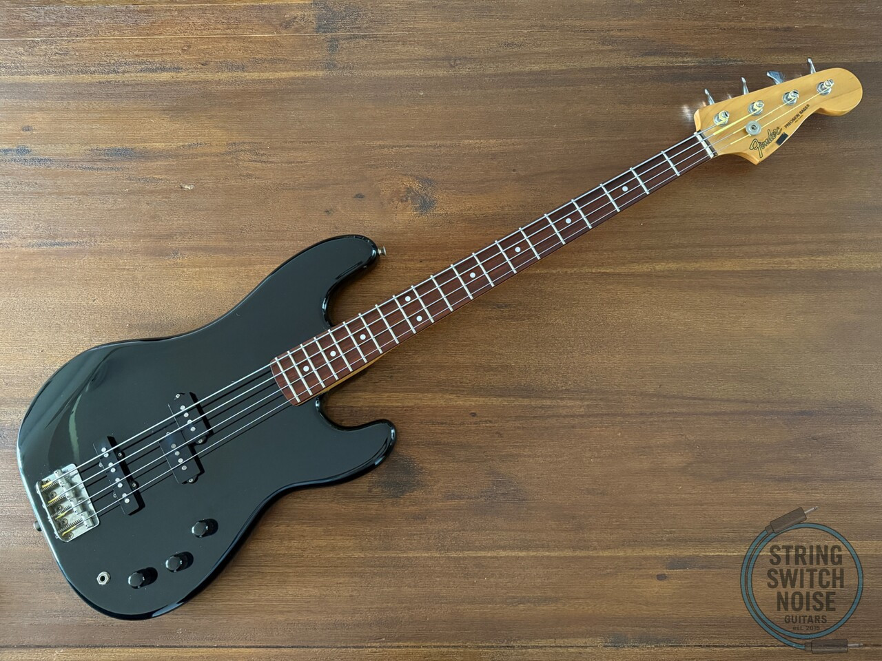 Fender Precision Bass, Special, P/J, Black, 1989 Vintage, PJ455