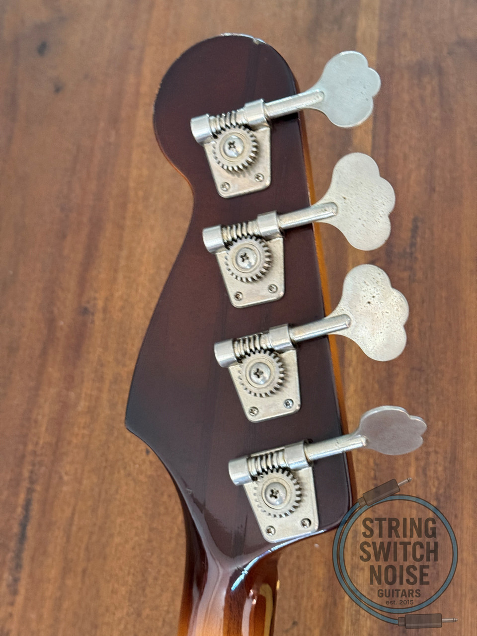 Fernandes BO-50, Neck Through, P Bass, Violin Burst, MIJ,1980, Stone Logo
