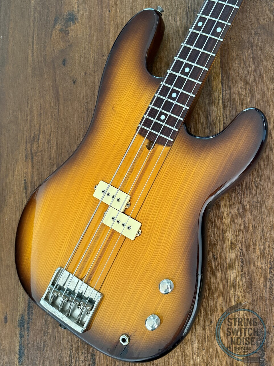 Fernandes BO-50, Neck Through, P Bass, Violin Burst, MIJ,1980, Stone Logo