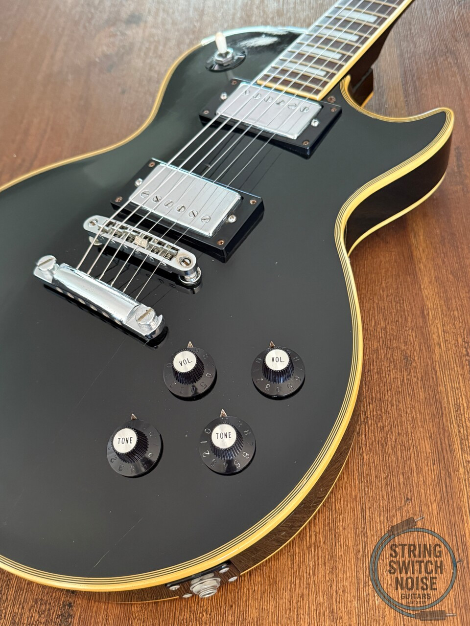 Greco Les Paul, Ebony (Black), Vintage 1973, Made In Japan, EG360B