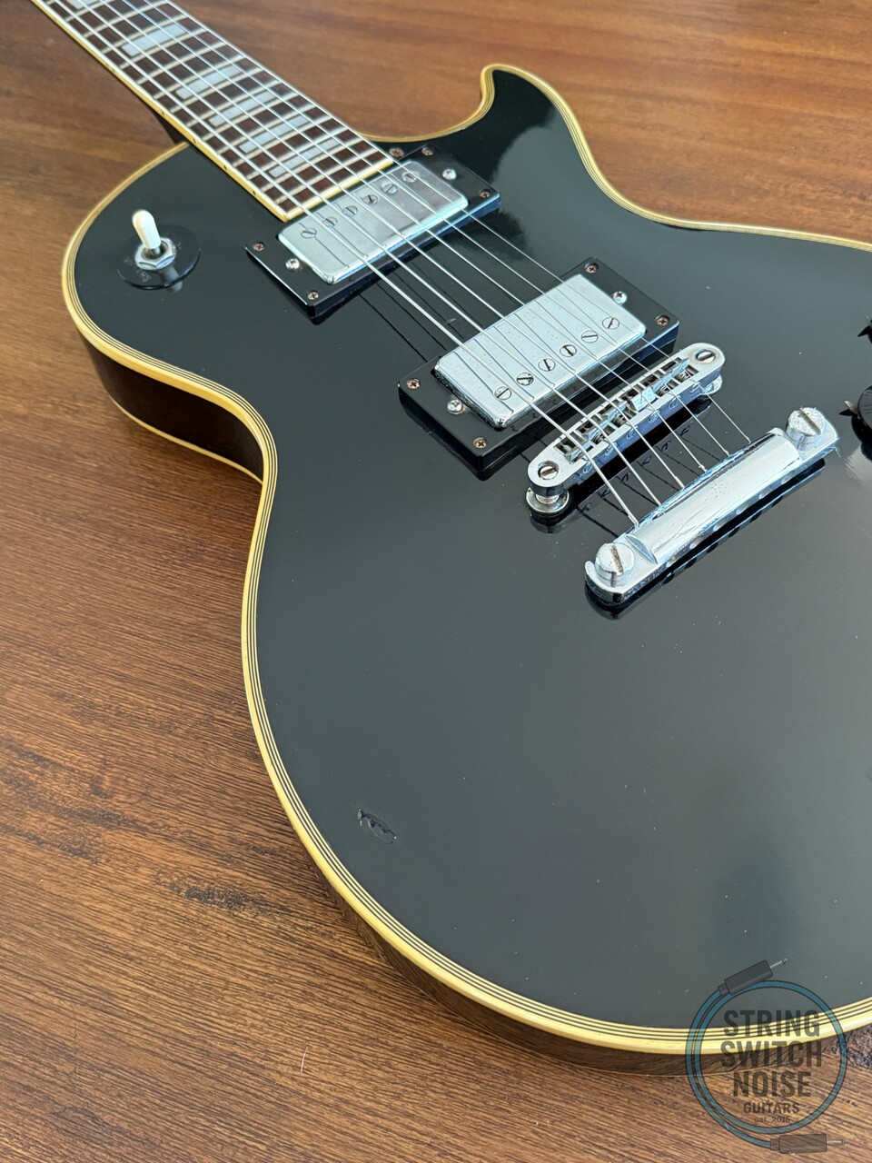 Greco Les Paul, Ebony (Black), Vintage 1973, Made In Japan, EG360B