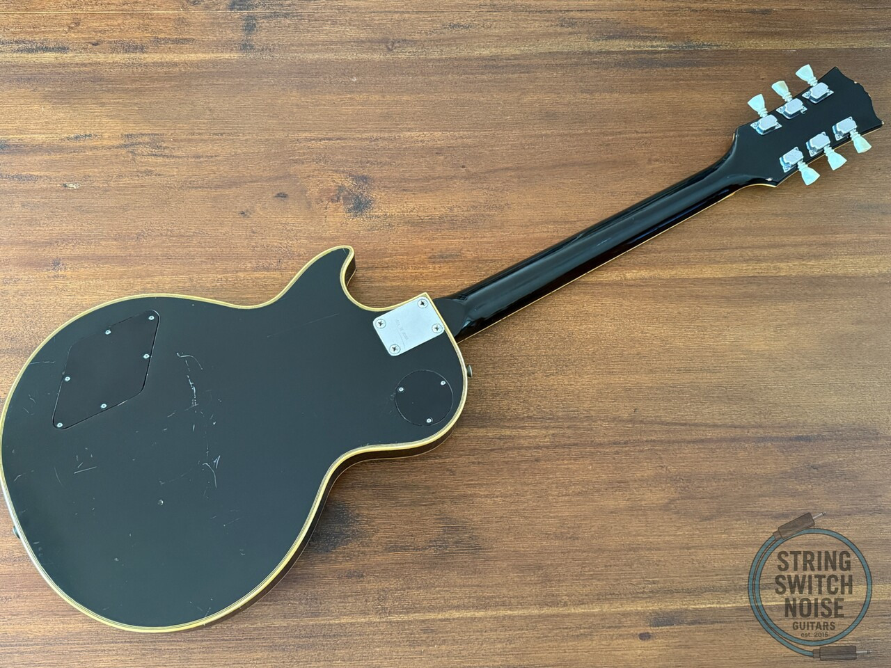 Greco Les Paul, Ebony (Black), Vintage 1973, Made In Japan, EG360B