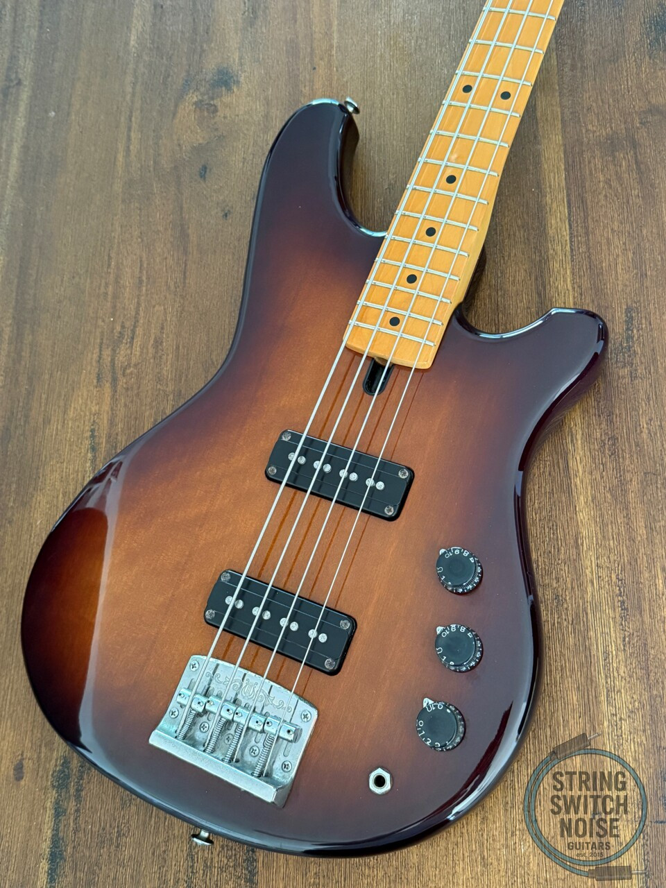 Yamaha Super Bass 500S, Violin Burst, MIJ 1981, Offset J Bass Style
