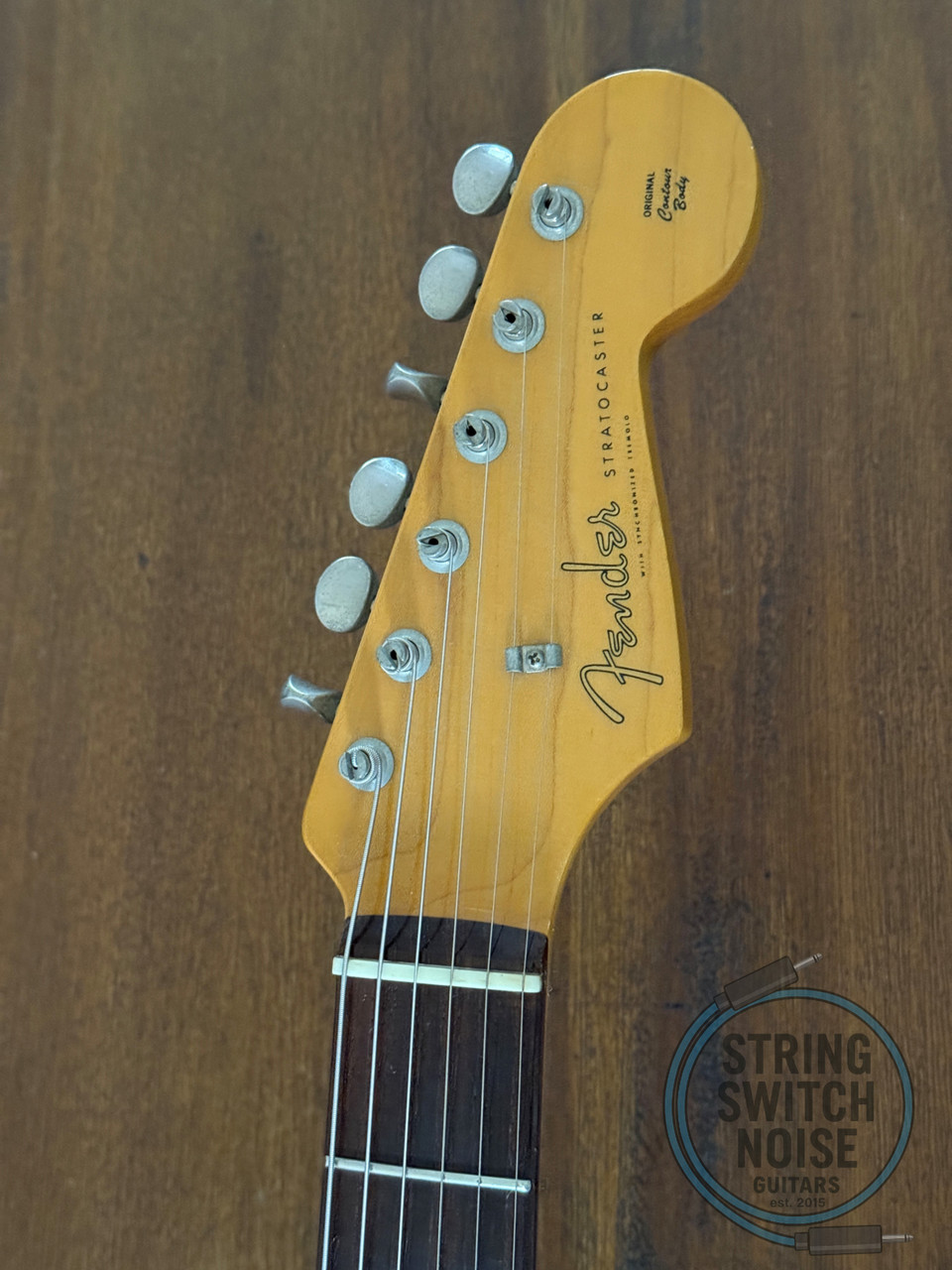 Fender Stratocaster, ’62-US, Sunburst, 2010, USA VINTAGE PUPS