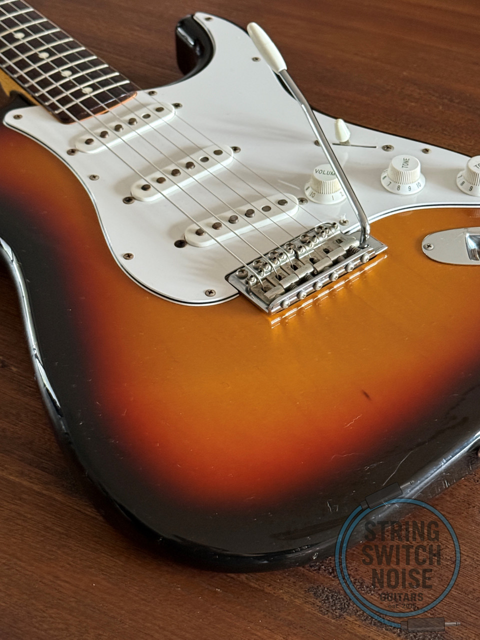 Fender Stratocaster, ’62-US, Sunburst, 2010, USA VINTAGE PUPS