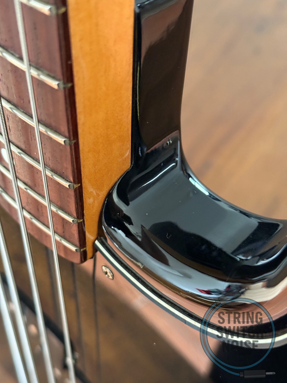 Yamaha Precision Bass, Black on Black, MIJ, 1984, PB 400R