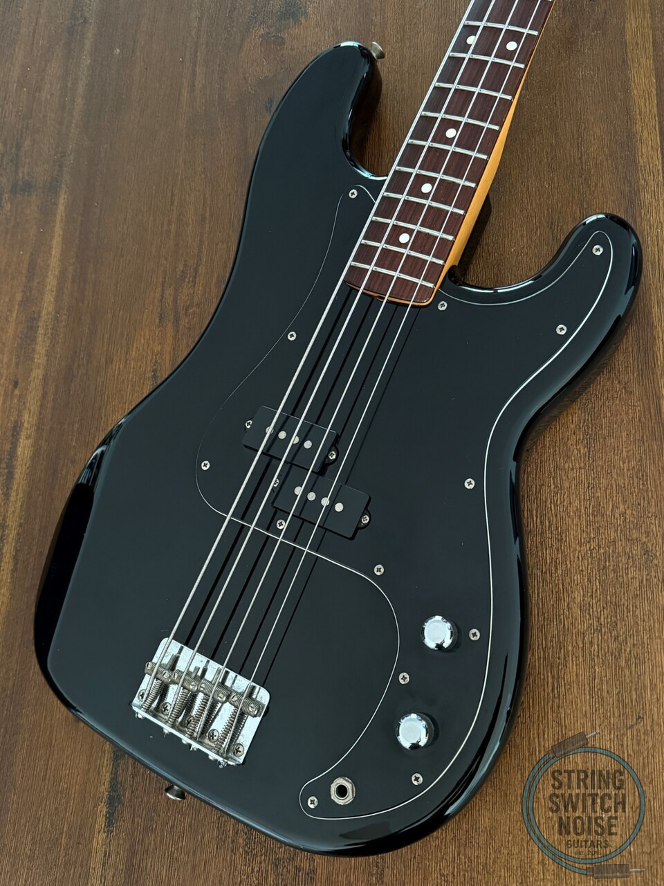 Yamaha Precision Bass, Black on Black, MIJ, 1984, PB 400R