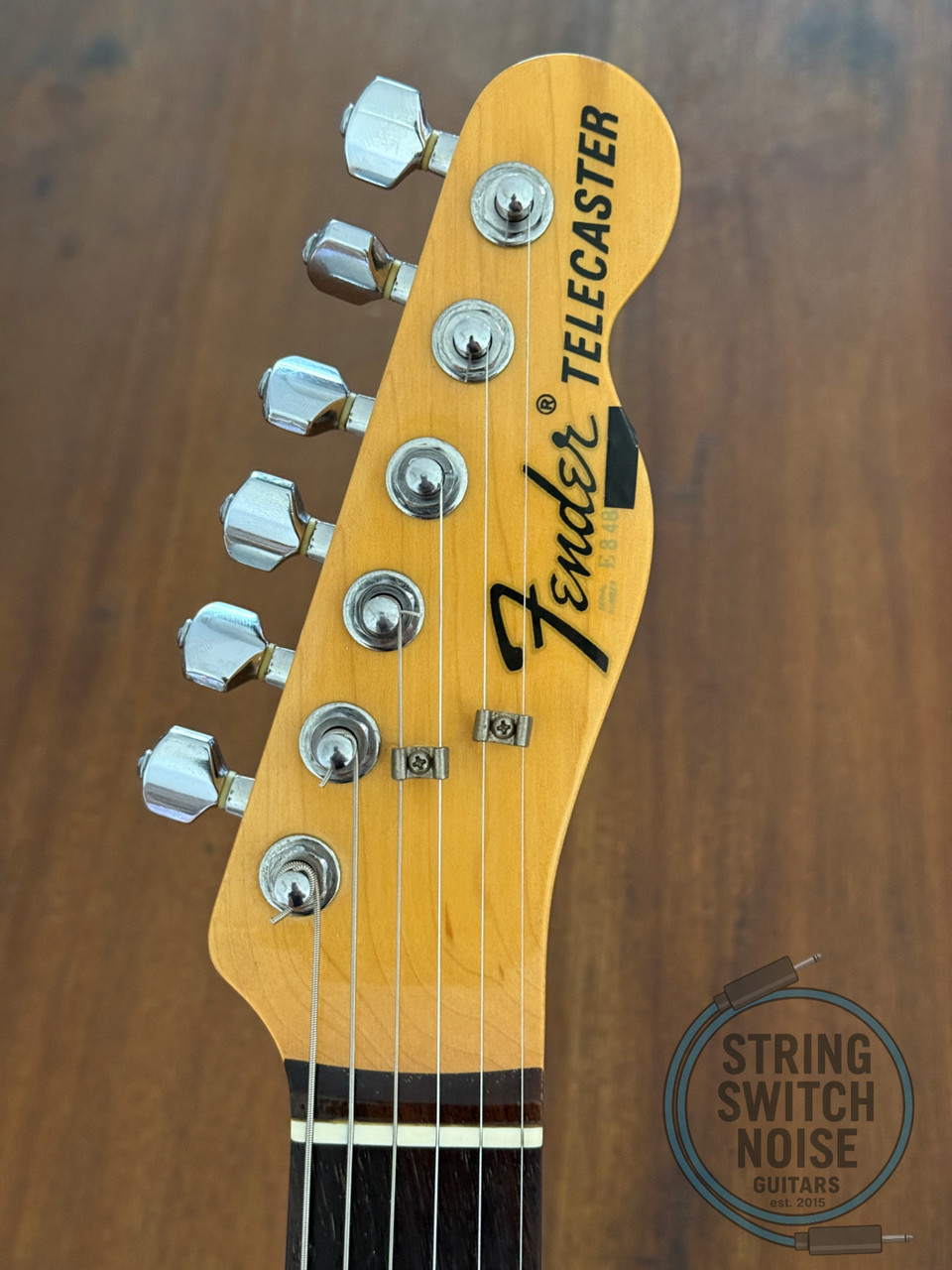 Fender Telecaster, '72, Black on Black, “E” Serial, 1988