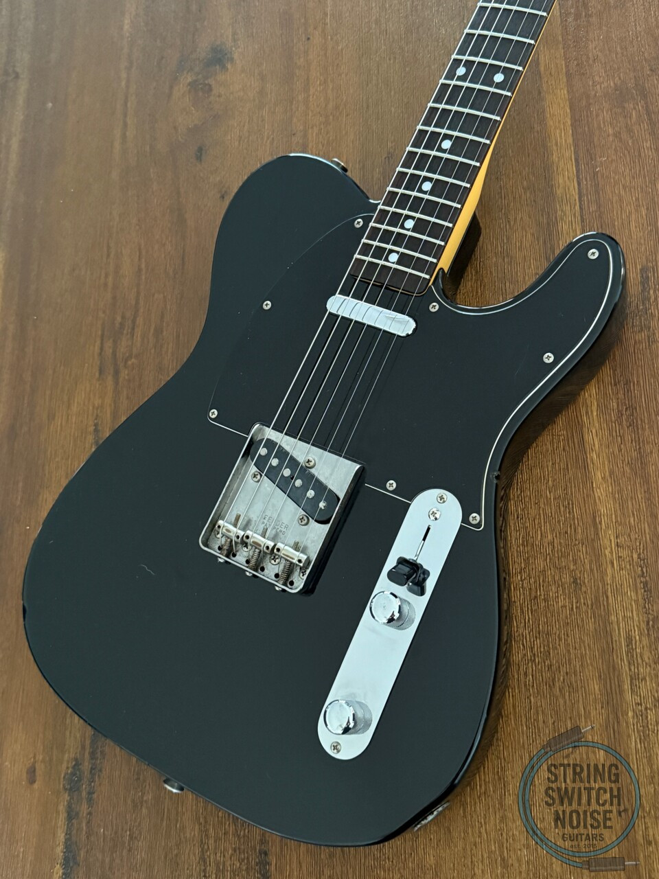 Fender Telecaster, '72, Black on Black, “E” Serial, 1988